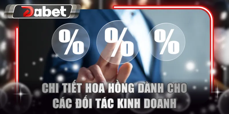 Chi tiết hoa hồng dành cho các đối tác kinh doanh