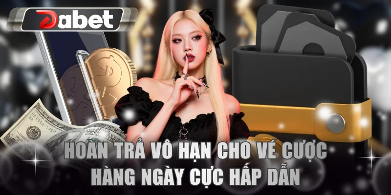 Hoàn trả vô hạn cho vé cược hàng ngày cực hấp dẫn