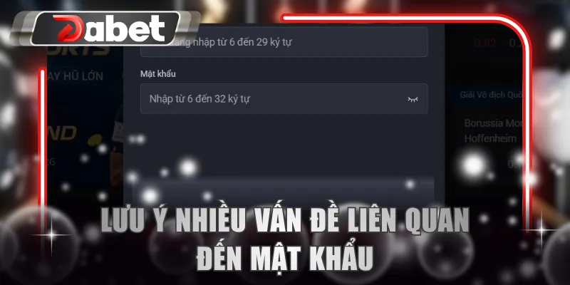 Lưu ý nhiều vấn đề liên quan đến mật khẩu