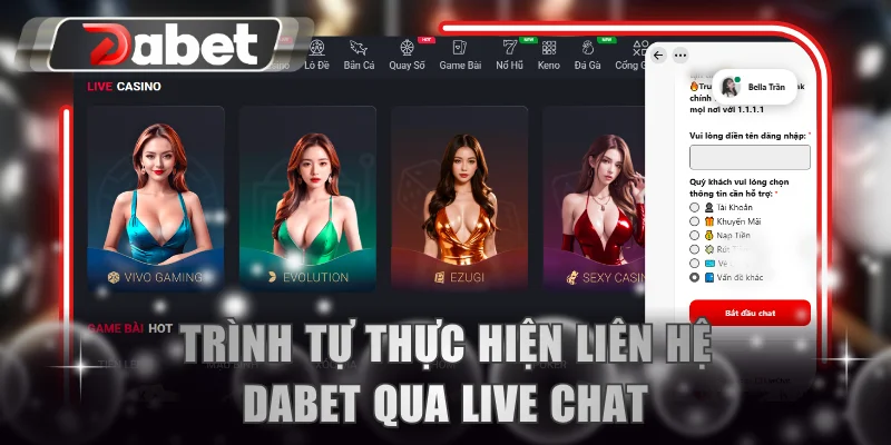 Quy trình kết nối qua live chat hoàn toàn miễn phí
