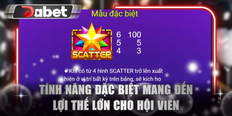 Tính năng đặc biệt mang đến lợi thế lớn cho hội viên
